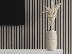 Mexen Lam-B, akustické stenové lamely 275 × 30 cm, HDF doska 4 mm, technická dyha, dub striebristý, S100-275307-3015-007