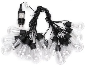 Aigostar - LED vonkajší dekoratívny svetelný reťazec 20xLED/13m IP44 studená biela