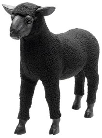 Happy Sheep dekorácia čierna