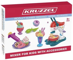 Kruzzel 22563 Stroj na vytlačování modelíny sada