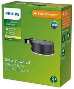 Philips - LED Solárne nástenné svietidlo VYNCE LED/1,5W/3,7V 1500 mAh IP44