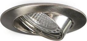 Smart Zapustené bodové svietidlo oceľové vrátane WiFi GU10 Naklápacie - Edu