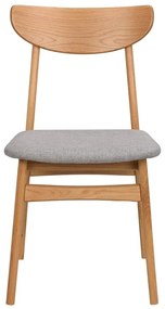 Jedálenské stoličky v súprave 2 ks v prírodnej farbe Rodham - Rowico