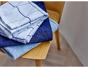 Tmavomodrý froté bavlnený uterák 30x30 cm Comfort – Södahl