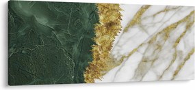 Obraz - Zelený mramor N⁰1 (120x50 cm)