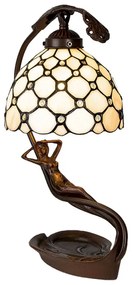 Tiffany lampa LADY AKT HIVE PEARL 20*40