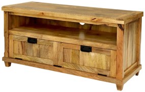 furniture-nabytek.cz - Drevený televízny stolík z manga 120x50x60