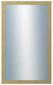 DANTIK - Zrkadlo v rámu, rozmer s rámom 60x100 cm z lišty ANDRÉ veľká starostrieborná (3156)