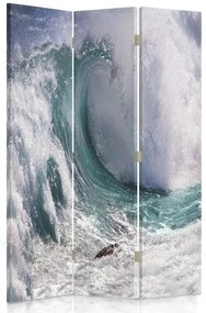 Gario Paraván Stormy wave Rozmery: 110 x 170 cm, Prevedenie: Otočný paraván 360°