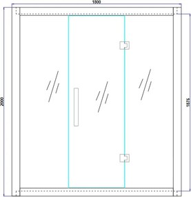 BPS-koupelny Kombinovaná sauna 2v1 HYD-7586 - Infrasauna + fínska sauna 180x160, 4-5 osôb