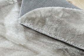 Koberec VISCO strieborný kruh