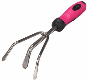 Sixtol Ručný kultivátor GARDEN PINK ONE, nehrdz. oceľ, 28 cm