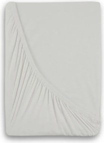 Kvalitex Luxusné bavlnené JERSEY prestieradlo s lycrou 160x200 cm - biela