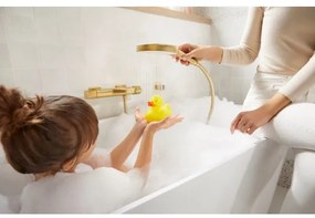 KFA Armatura 5754-010-31 - Termostatická vaňová batéria MALAGA, kartáčované zlato