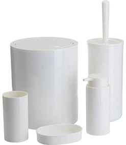 Kúpeľňový set CARMEN 5 ks biela