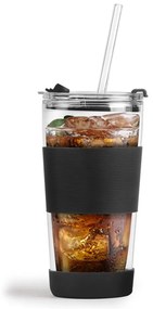 Čierny termo hrnček 600 ml Fuori – Vialli Design