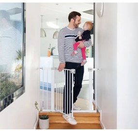 Safety 1st - Bezpečnostná zábrana AUTO CLOSE biela