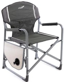 Garthen 63946 Kempingová rozkladacia stoličky so stolíkom a držiakom nápojov