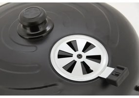 Údiareň na drevené uhlie 3v1 čierna