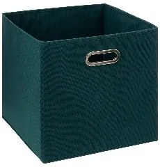 Úložný box Simple, 31x31x31 cm, tmavotyrkysová