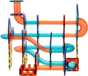 Viacfarebná edukačná magnetická stavebnica 3D  - 96 dielov