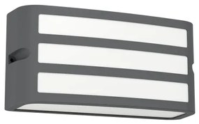 Eglo 900811 -Vonkajšie nástenné svietidlo CAMARDA 1xE27/40W/230V antracit IP54