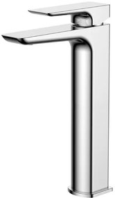 Vysoká umývadlová batéria SAT Brevis bez výpusti chróm SATBSBRE285