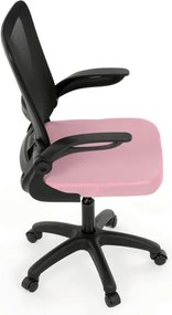 Detská otočná stolička ružová KA-K2006 PINK