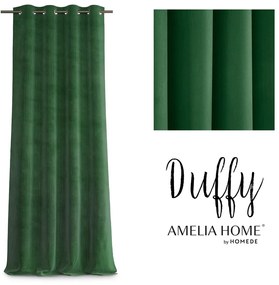 Záves AmeliaHome Duffy fľaša zelená
