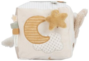 Kocka textilná s aktivitami Newborn Naturals