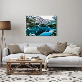 Obraz Jazerá v Alpách (90x60 cm)