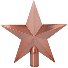 Špic na vianočný stromček Hviezda 20cm Copper