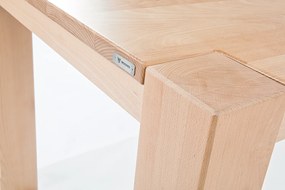 Wooded Jedálenský stôl Denver z masívu BUK 160x90x76cm