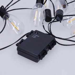 Brilagi - LED vonkajšia girlanda 10xLED/3xAA 3,2m IP44 teplá biela