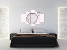 Obraz - Fialový minimalizmus N⁰4 (150x105 cm)
