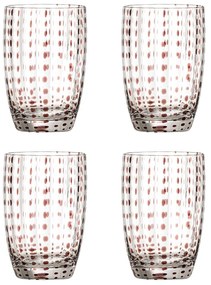 Poháre v súprave 4 ks 350 ml Brinley – Bloomingville