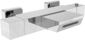Mexen Cube termostatická batéria vaňová, chróm - 77360-00