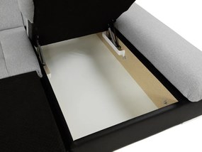 Rohová sedačka na každodenné spanie MARLA - béžová 1, pravý roh