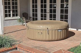 INTEX Nafukovacia vírivka Pure spa pre 4 osoby (bublinky + masáž) 800L