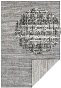 Obojstranný koberec Elle Decoration GEMINI Melange strieborný