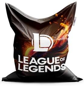 Sablio Sedací vak Classic League of Legends Abstract - 150x100 cm