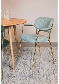 Svetlozelené jedálenské stoličky v súprave 2 ks Jolien – White Label