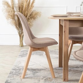 PROXIMA.store - Čalúnená jedálenska stolička NEVEL FARBA: béžová
