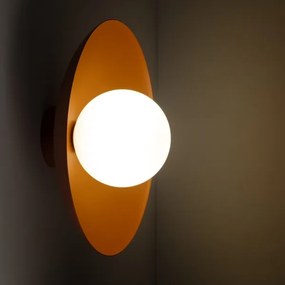 Nástenné svietidlo SLATE 1xG9/8W/230V pr. 28 cm tehlová