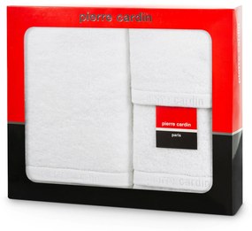 FROTÉ UTERÁK PIERRE CARDIN EVI SADA 30X50 CM, 50X90 CM, 70X140 CM BIELA