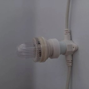 DECOLED LED žiarovka FLASH, ľadovo biela, pätica E27