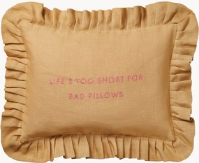 Ručne vyrobený bavlnený poťah na vankúš Quote