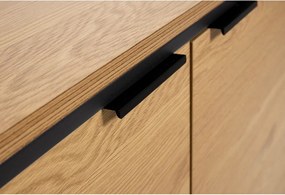 Komoda v dekore duba v prírodnej farbe 104,5x80x45 cm Cesura – Unique Furniture