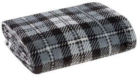 VIANOČNÁ DEKA SANTA03 150X200 VZOROVANÁ