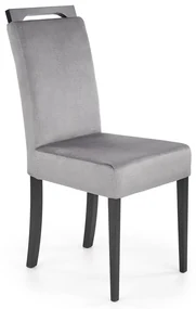 Jedálenská stolička Clarion III, sivá